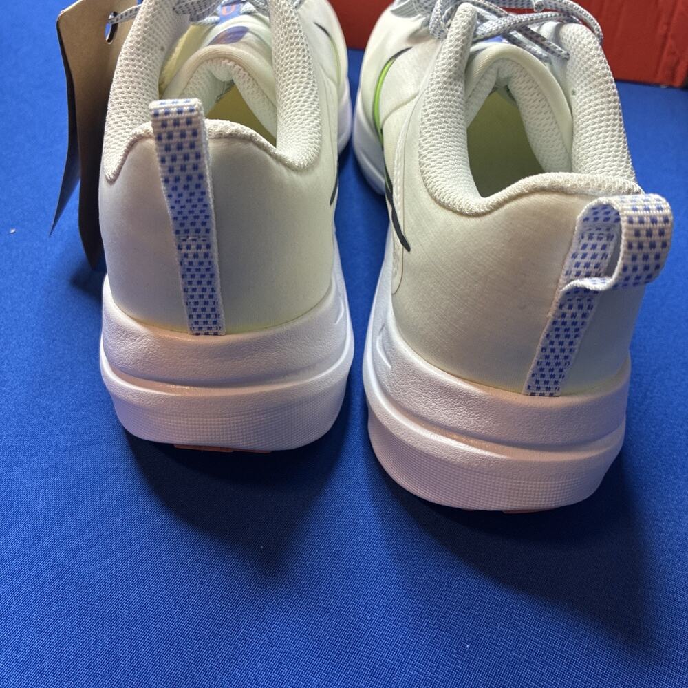 Women Nike Downshifter 12 Running Shoe Summit White/Lime Blast DD9294-104 no lid - Picture 5 of 10